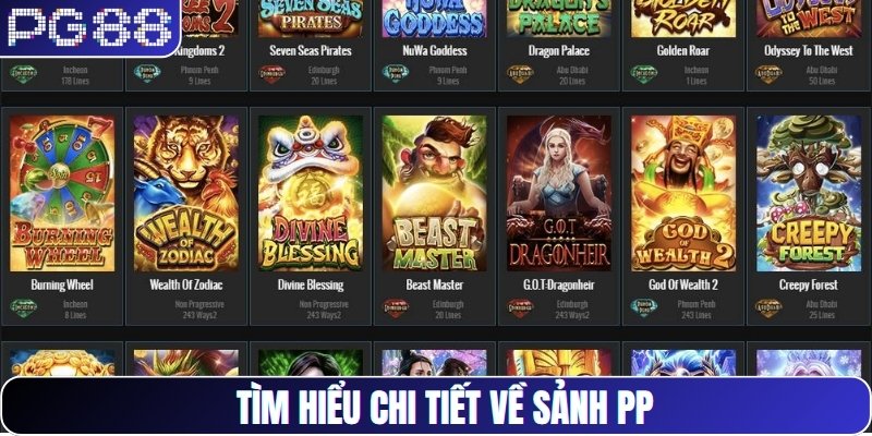 Tìm hiểu chi tiết về sảnh PP